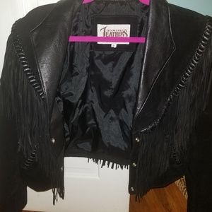 Vintage leather jacket
